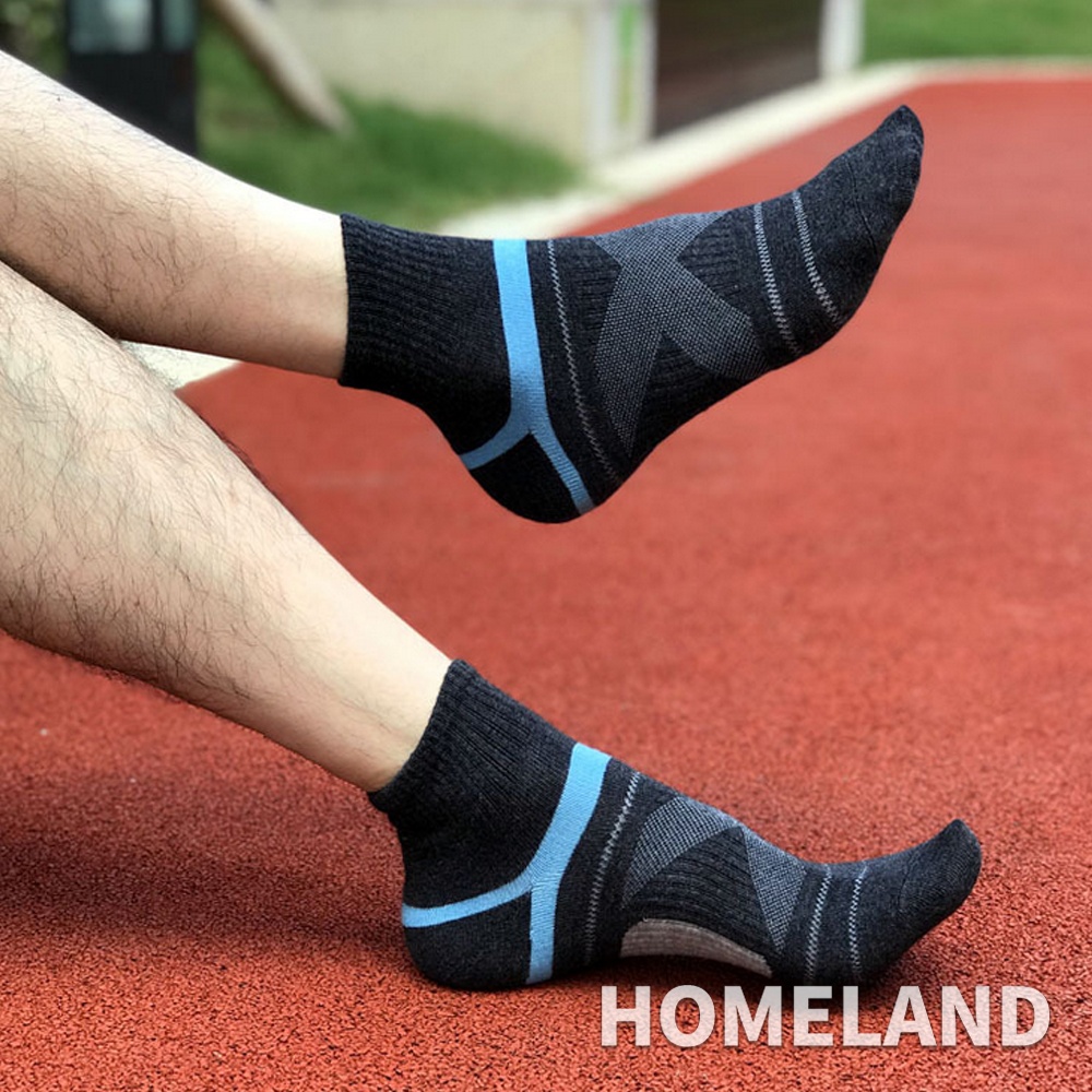 HOMELAND 純棉微壓機能休閒運動襪 25-28 cm
